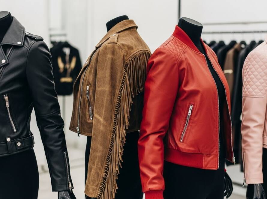 leather jacket for girls