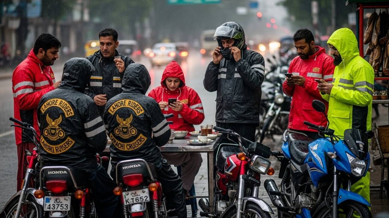 rain suit for bikers in pakistan