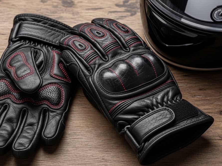 Leather Gloves Motorbike – Durable & Stylish Ride Gear