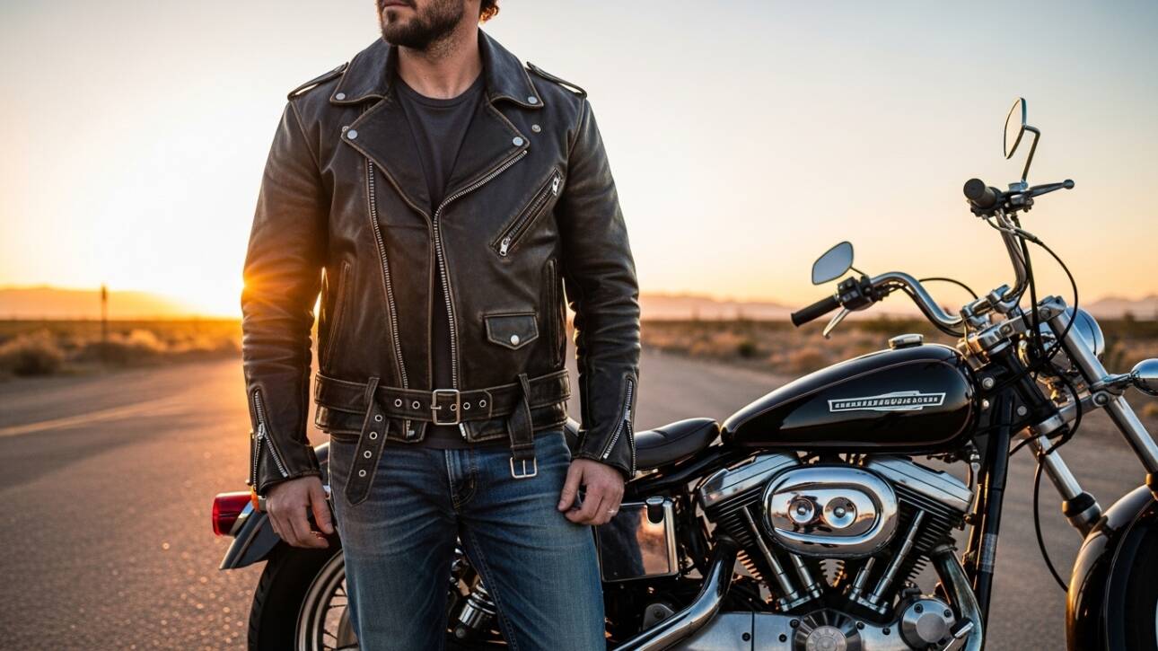 Biker Jacket Men