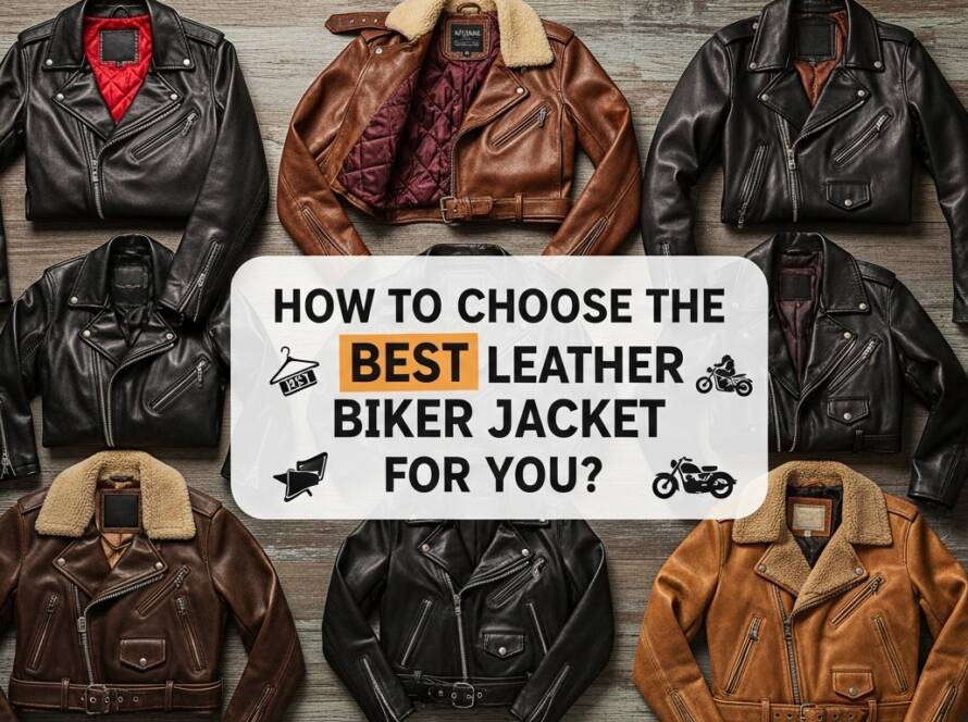 How to Choose the Best Leather Biker Jacket for You?
