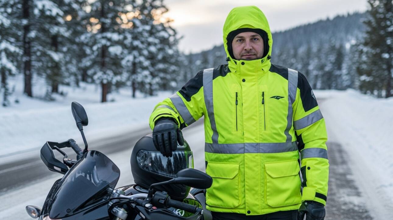 winter safety jacket